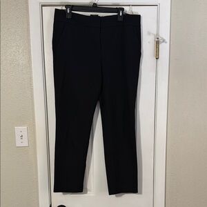 LOFT Classic Black Cropped Pants